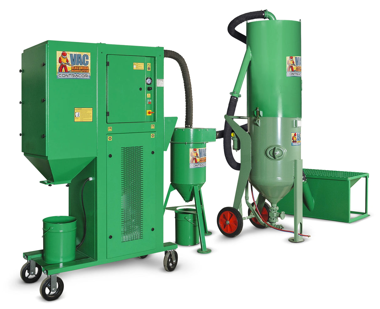 Contracor VAC-5 Strahlmittel Rückgewinnungssystem