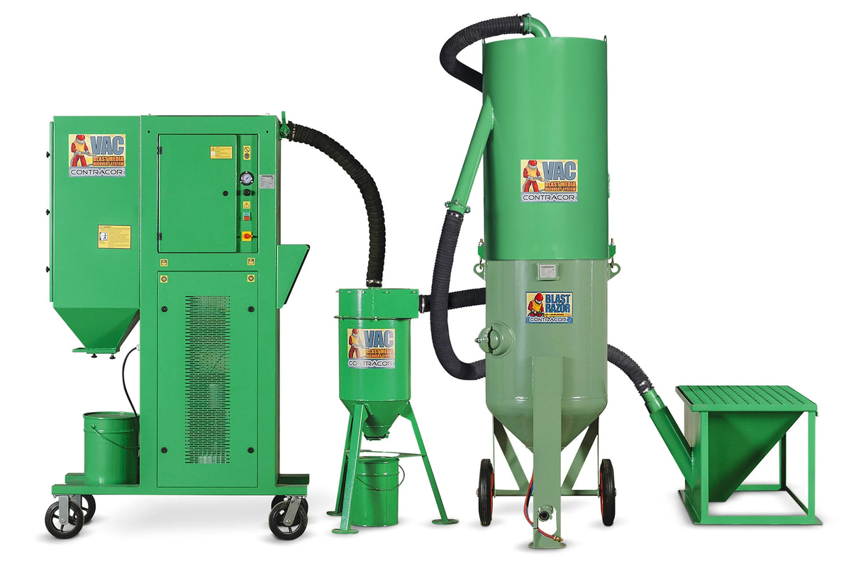 Contracor VAC-5 Strahlmittel Rückgewinnungssystem
